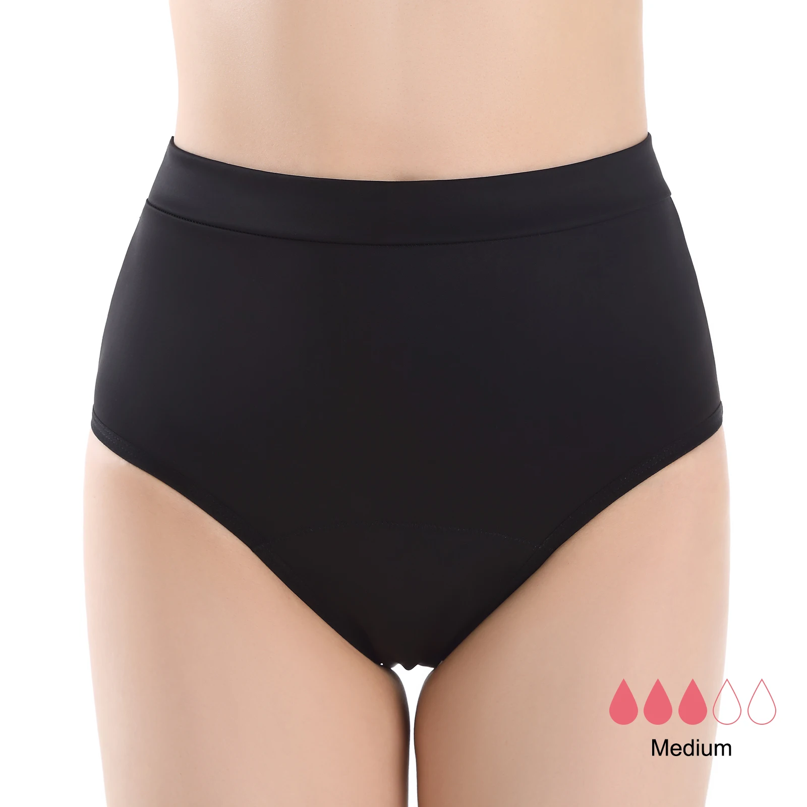 Shanhao Custom Girls Swimwear Womens Leakproof Swimming Trunks High Waist Waterproof Menstrual Period Leakproof Swimwear