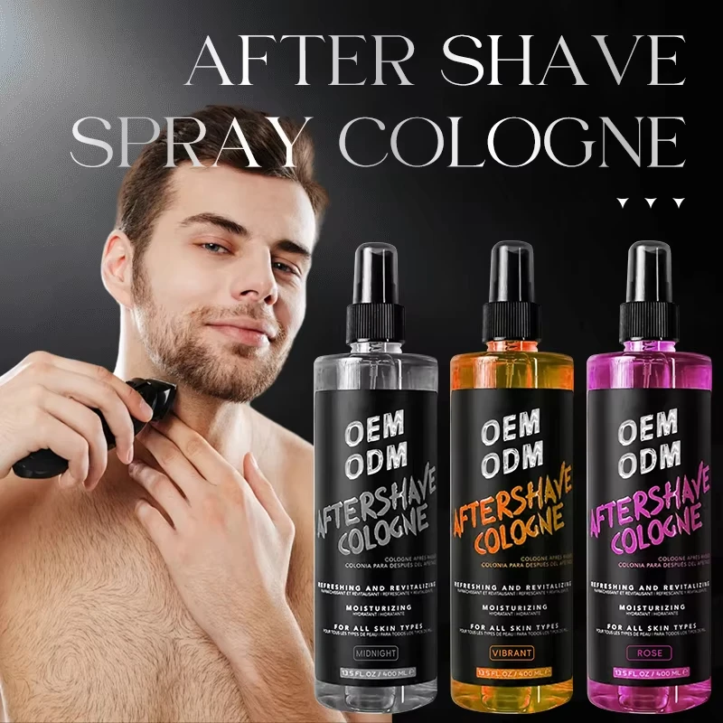 OEM/ODM Organic Man Beard Care Aftershave Spray Moisturizing Beard Ingrown Hair Treatment After Shave Soothing
