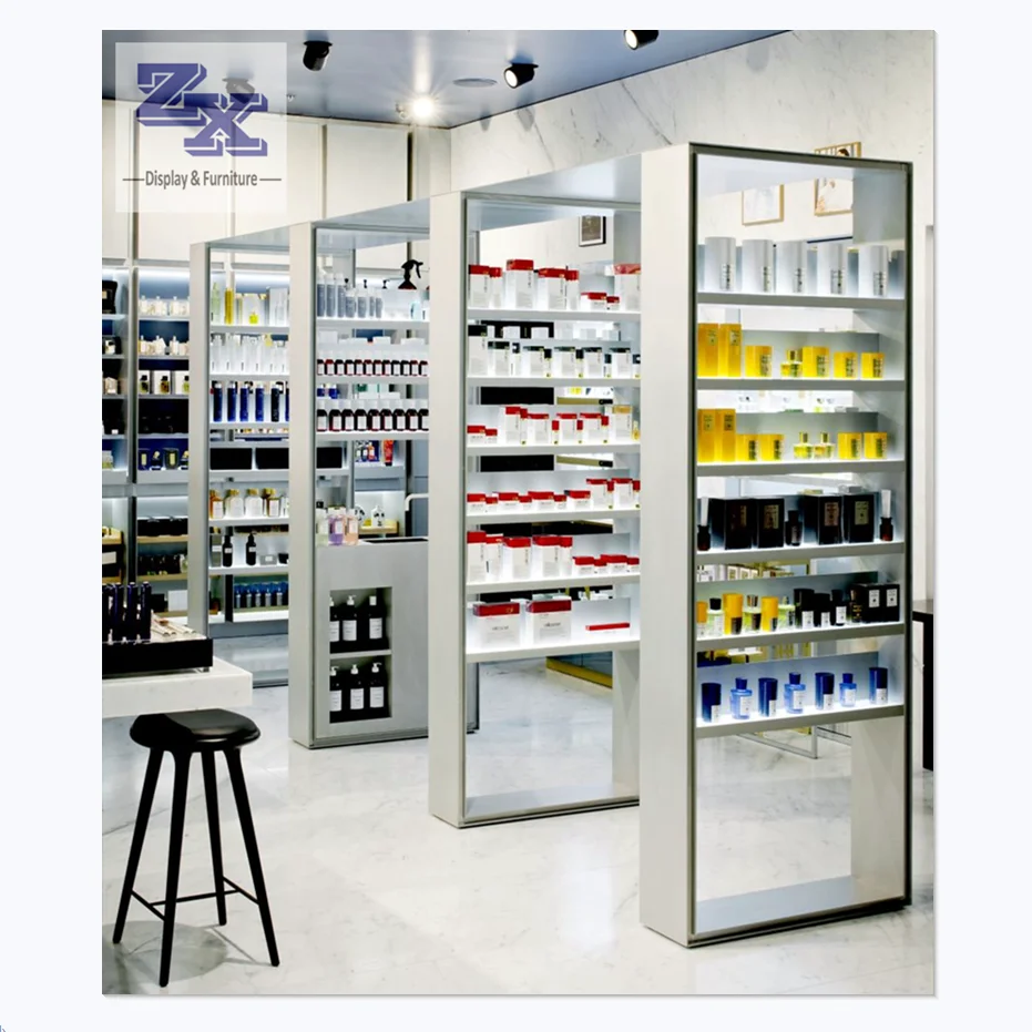 Makeup Shop Furniture Design Shop Display Stand Makeup Display Cabinet Stand Makeup Retail Display Shelf