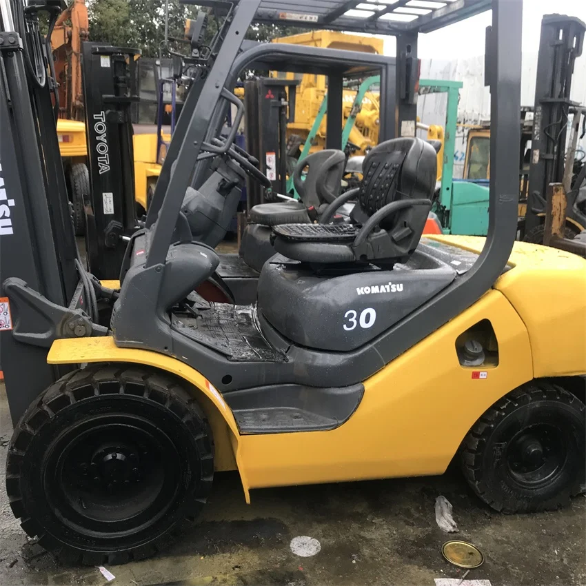 Хорошее состояние, Япония, вилочный погрузчик Komatsu FD30T-16 3 тонны