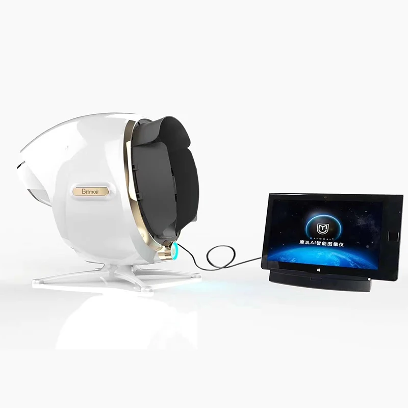 Hot Sale Products 3D Magic Facial Face Hair Skin Analyzer Mirror Skin Analysis Machine For Analyze Skin Problems