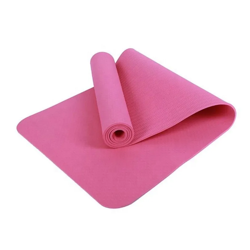 RISING Sport Novelty Style  Custom Logo Security Natural Rubber Custom Eco Friendly Yoga Mat