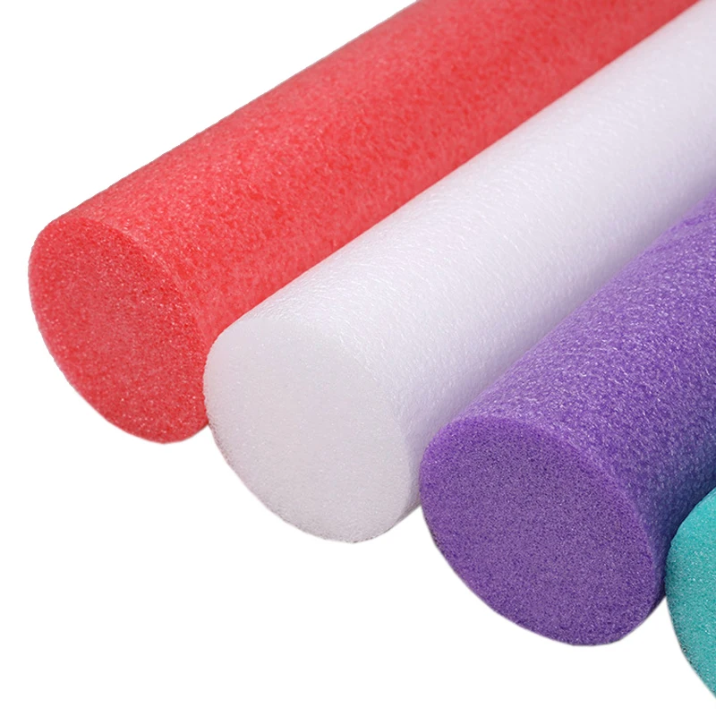 Custom High Density Sponge Foam Rod Sleeve Protective Hollow Rubber Polyethylene Sponge Eva Epe Foam Tube