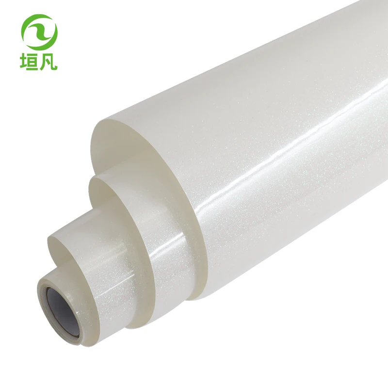 Wholesale T shirts Various Color Glitter Heat Transfer Vinyl for Clothing vinyl heat transfer transfer paper & film