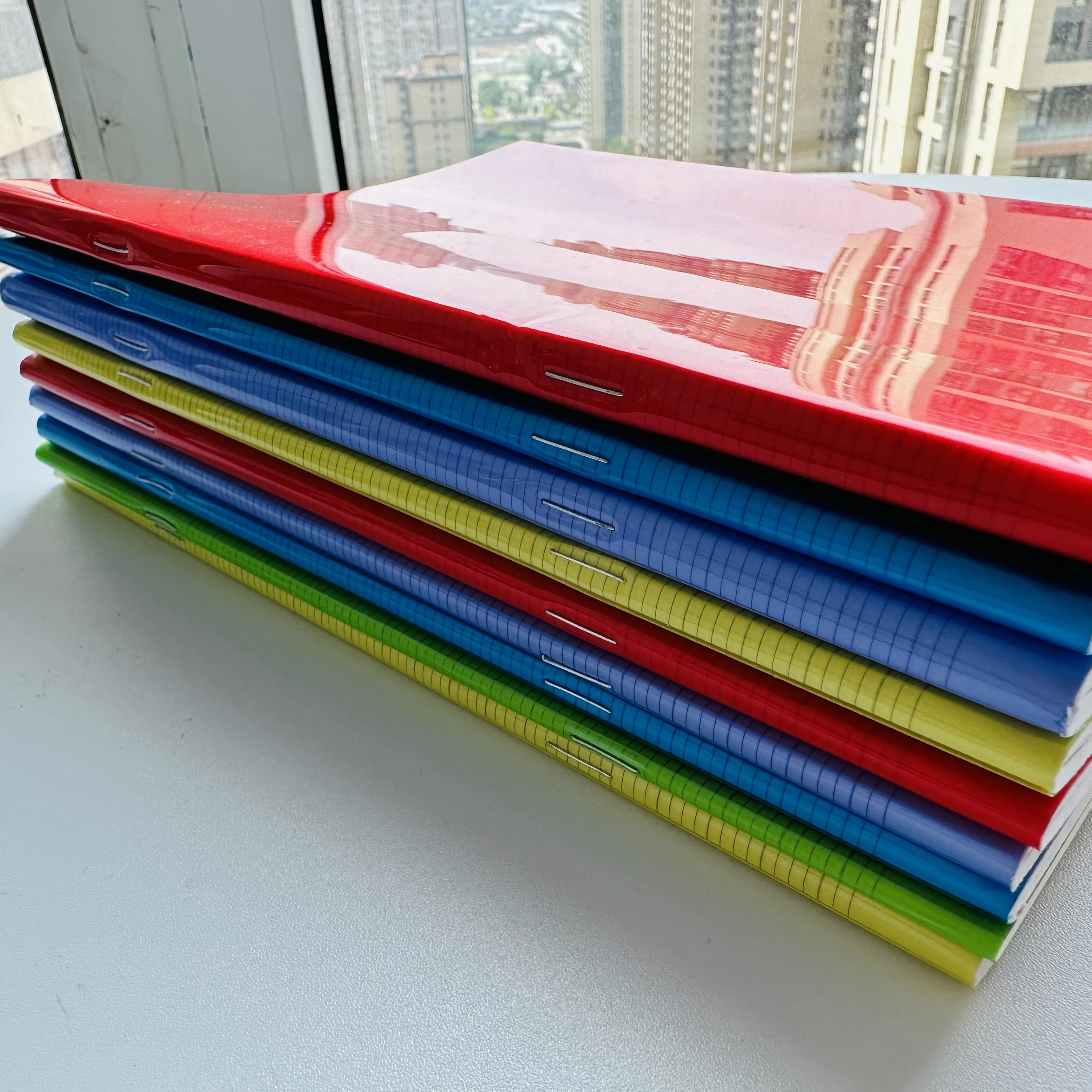 Cheap Exercise Book English Copybook Kids Children Cahier Scolaire French line Exercise Book