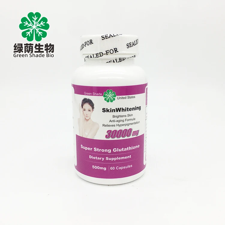 Factory Wholesale Capsule Glutathione Powder Reduced L-glutathione Powder Skin Whitening Capsule Pills