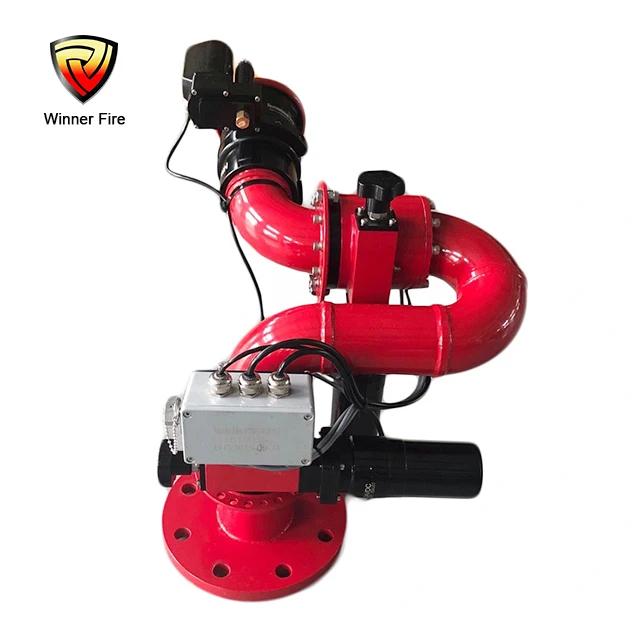 Electric Remote Control Fire Fighting Fire Water Monitor