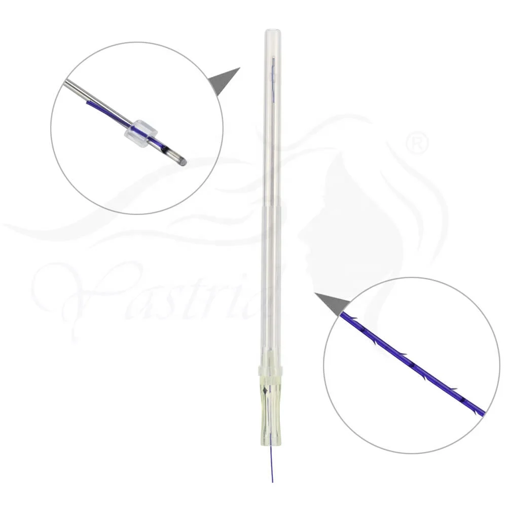 Yastrid 100USD upon gift new products plastic surgical v line face lifting thread pdo ,thread lift face pdo 19g 100mm R cannula