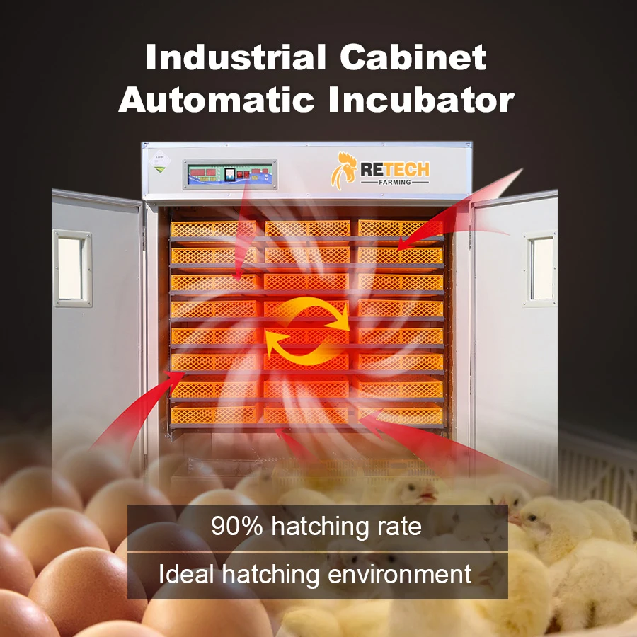 5000 Eggs Automatic Chicken Egg Incubator Hatching Machine
