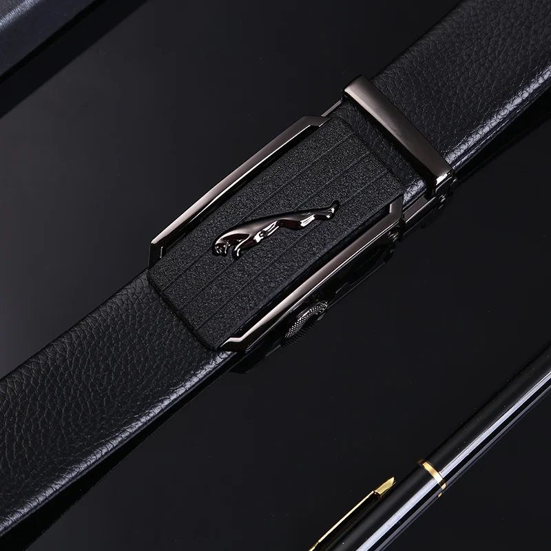 Wholesale adjustable fashion men leather belt man custom for jeans pants