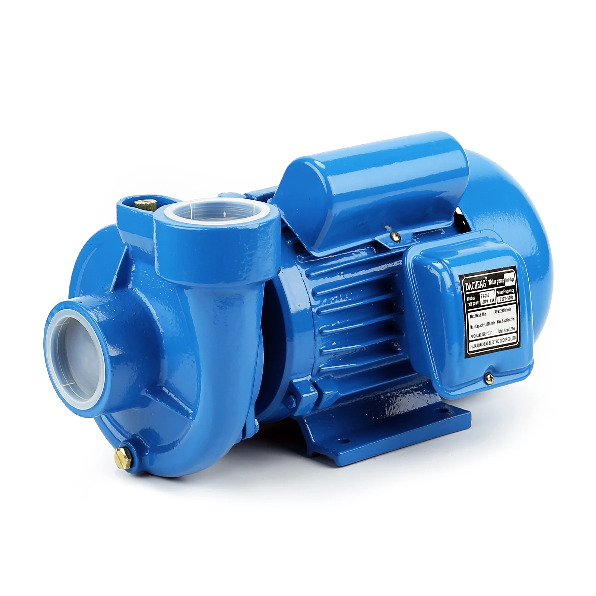 PX205 2HP big  flow electric motor centrifugal water  pump
