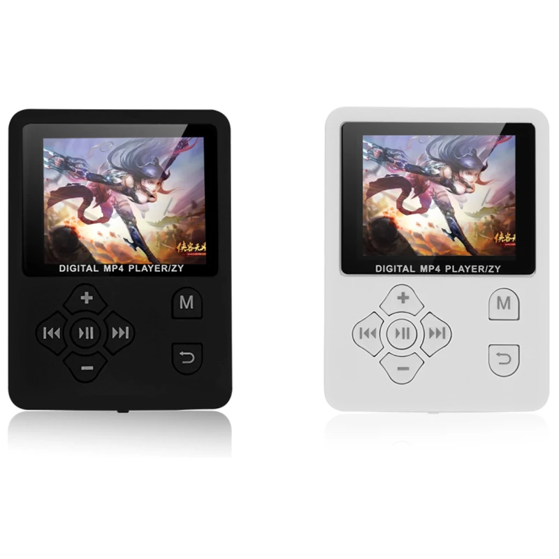 Factory wholesale high-quality mp3 music player 1.8-inch LCD display video player mp4 with headset and USB cable