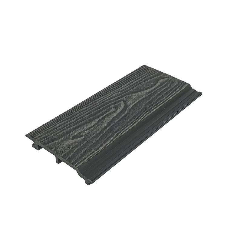 Easy Installation UV Resistant 3D Panel Exterior Cladding Wall Panels Boards co-extrusion wpc facade