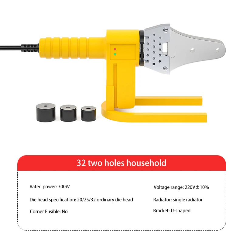 Good Quality  High Power Hot Melt PPR Water Pipe Hot Melt Machine Hot Container Mould Head Home Plumbing Project Welding Machine