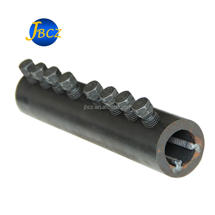 Building Material 12-40mm Bolted Rebar Coupler Alloy Steel