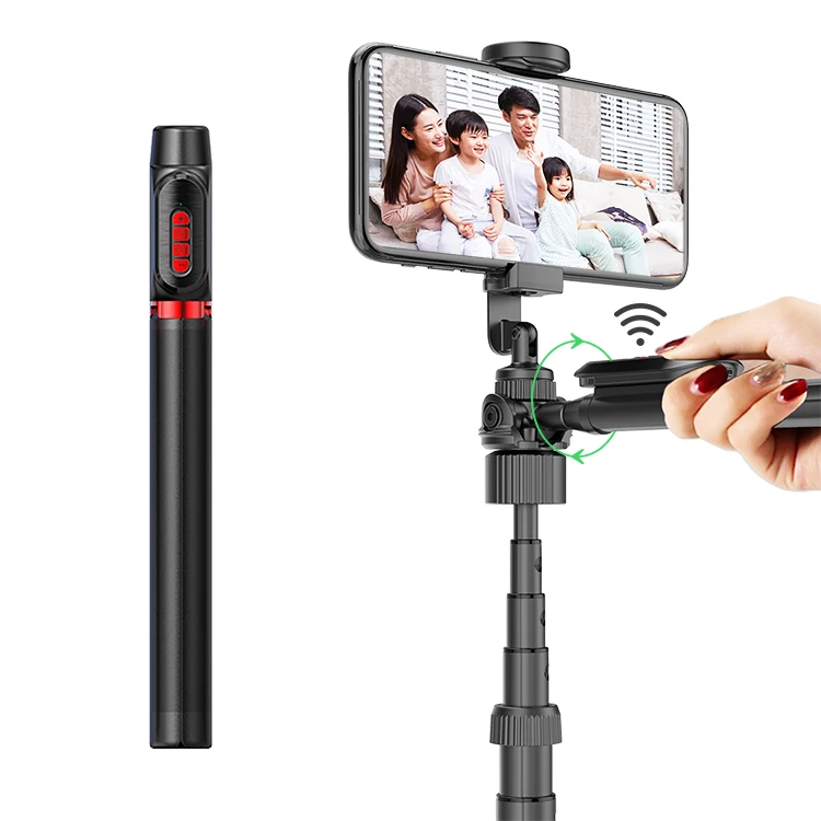 360 Rotating Flexible Tripod Mobile Phone Universal Live Camera Artifact Multifunctional Selfie Stick Aluminum Digital Camera