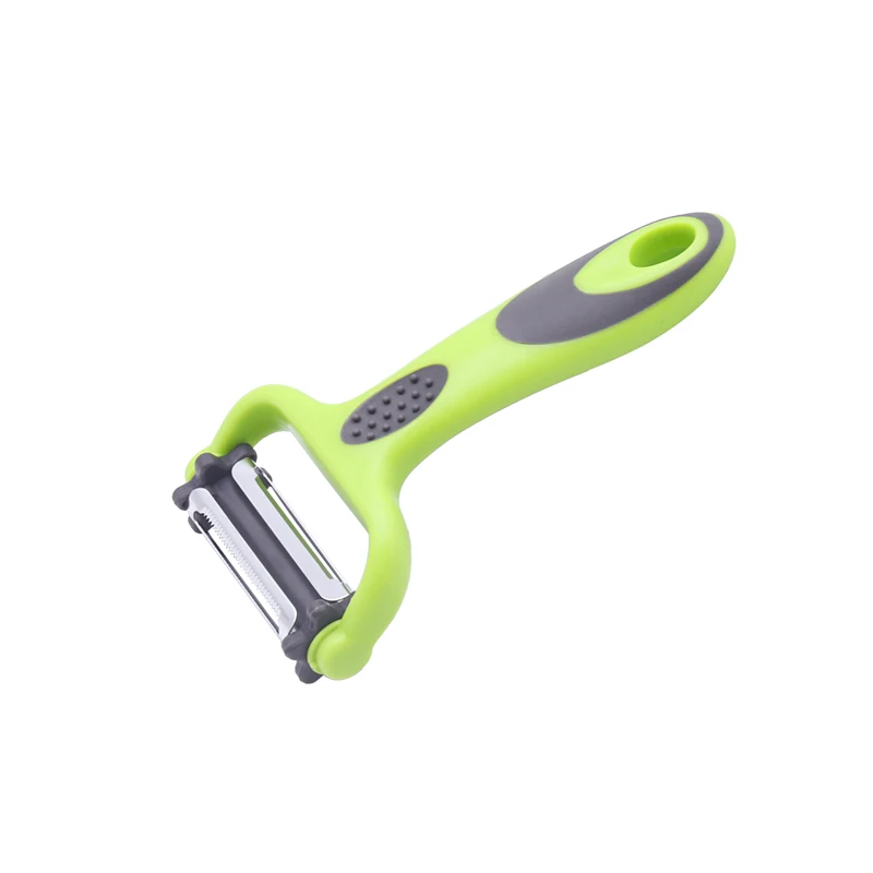 Kitchen use sharp blase vegetable slice grate 3 in 1 rotate peeler for apple fruit carrot zucchini veggie