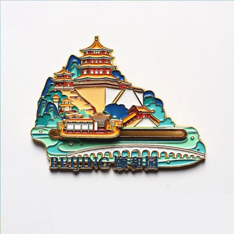 Wholesale Custom 3D Resin City Country Fridge Magnets Metal Refrigerator Fridge Magnet