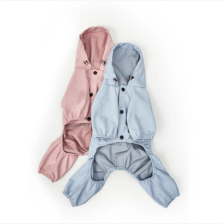 New Arrival Fashion Waterproof Reflective Cat Dog Clothes Outdoor Dog Rain Coat