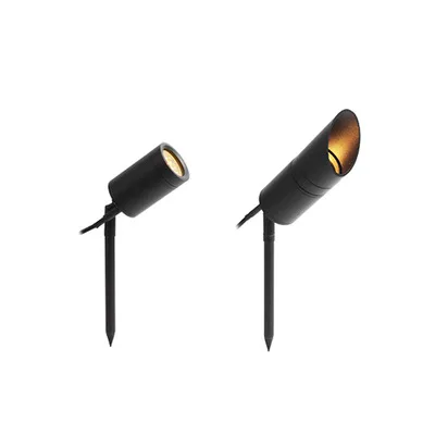 10w GU10 G5.3 LED courtyard landscape lamp brass 85-265v 220v 277v garden light fixture no lighting