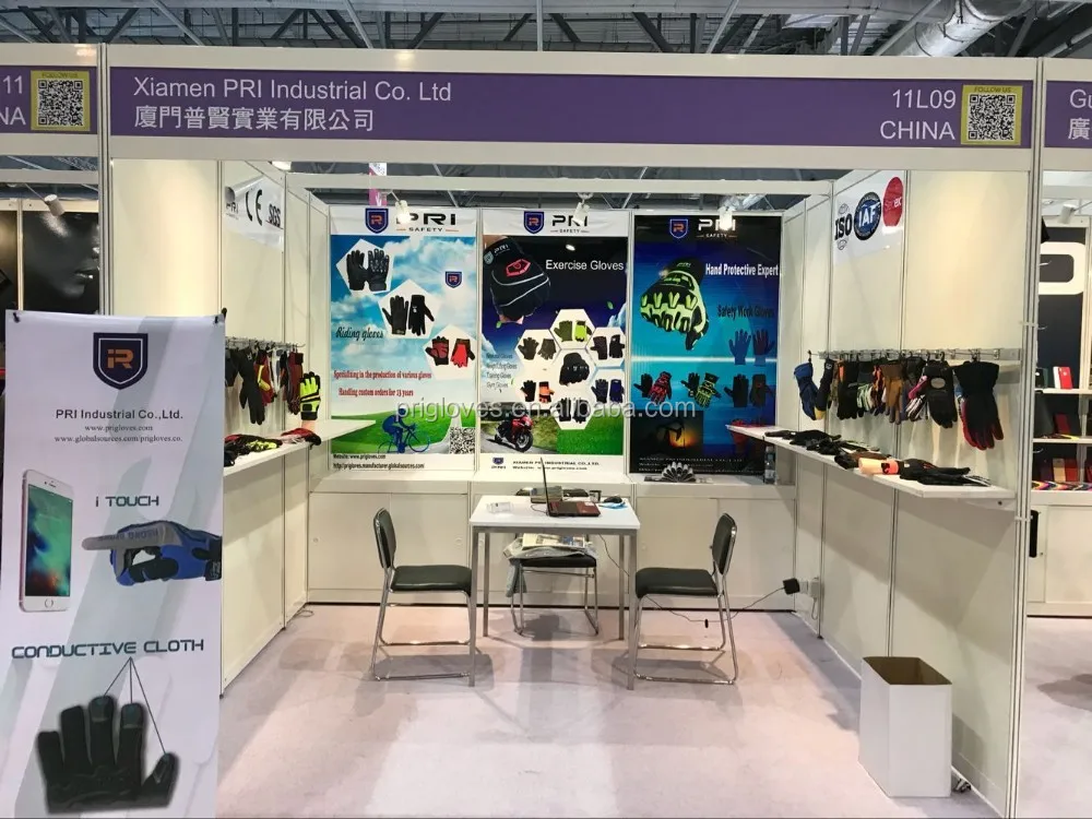 PRI Knitted Wrist Construction Anti Slip Vibration-Resistant Great Grip Dipped Nitirle Oil Gas Drilling Coated TPE Gloves