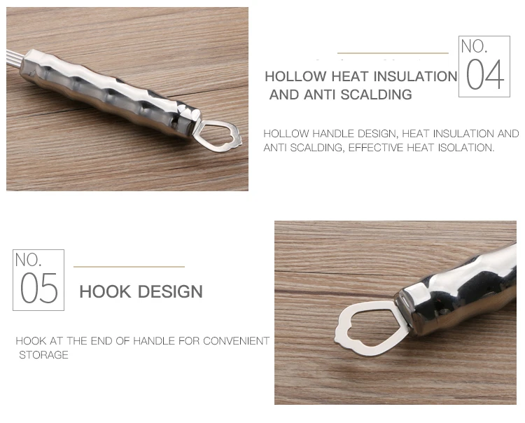 Food grade filter fried food oil noodle strainer fine mesh strainer colander stainless steel pasta strainer