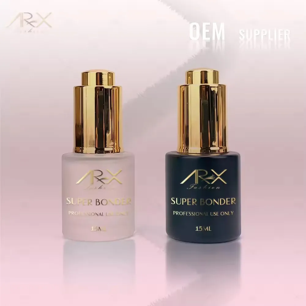 Custom Private Logo Lash Extension Glue Super Bonder Lash Extensions Mink Alcohol Free Super Bonder