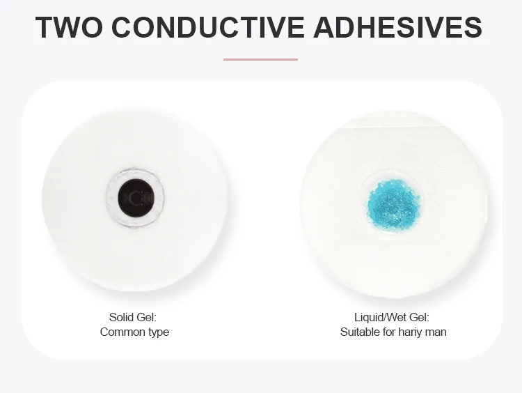 High Quality Hospital Supply Medical Disposable ECG Electrode ecg pads for Adult/ Child