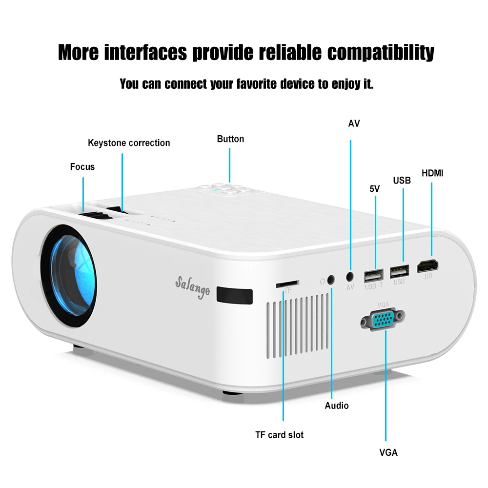  Latest Design Screen Led Portable Proyector Best Mini 4k 3d UWireless Android Wifi Multi Video