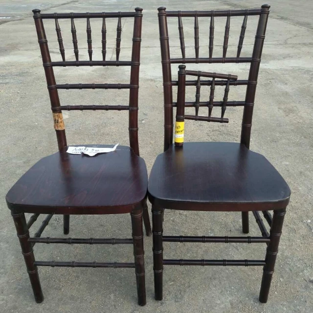 Phoenix Infinity Cross Back Beech Wood Eventos Tifany Chiavari Chair