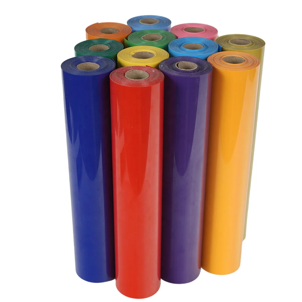 Renlitong htv  label sticker heat press t shirt press machine heat transfer vinyl  glitter viny flex cutting paper