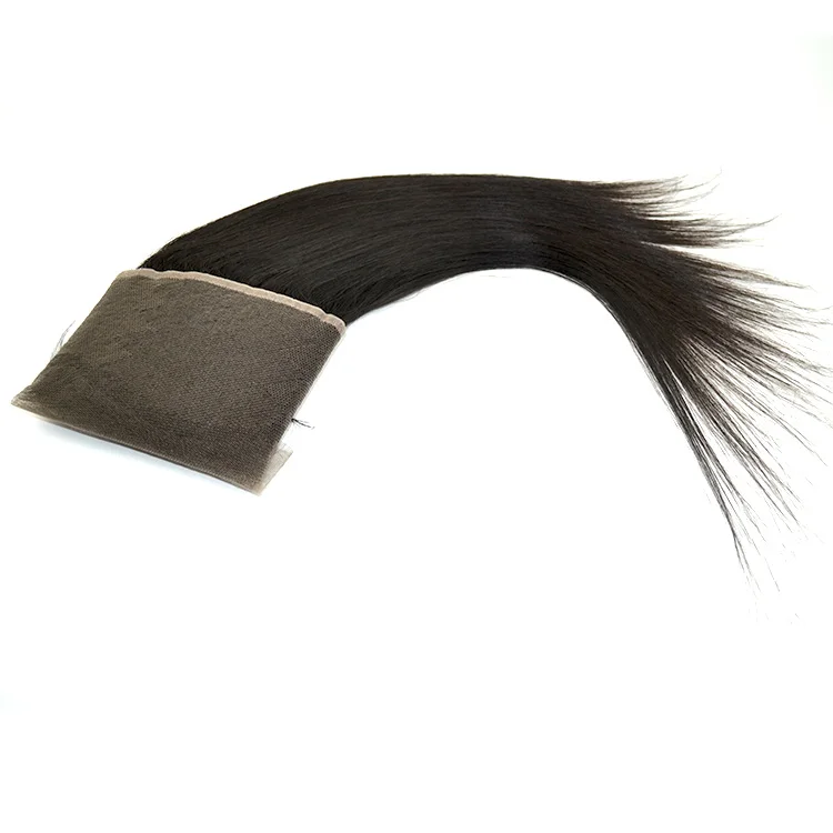 11A Brazilian Virgin Hair Lace Frontal Closure Straight Natural Color Shedding and Tangle Free Transparent HD Lace Frontal