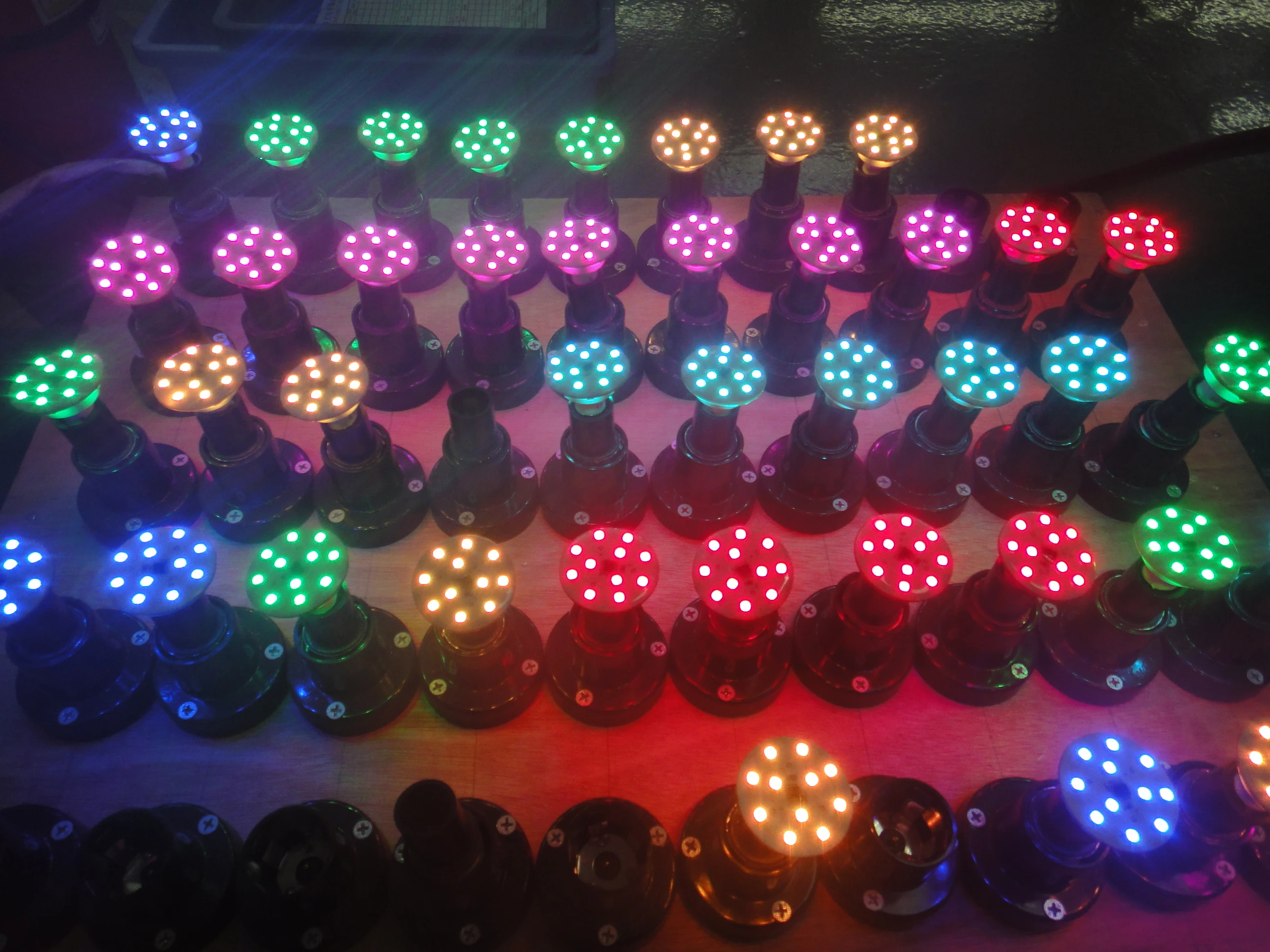 35 мм Цифровой rgb развлечений карусель led turbo шапки