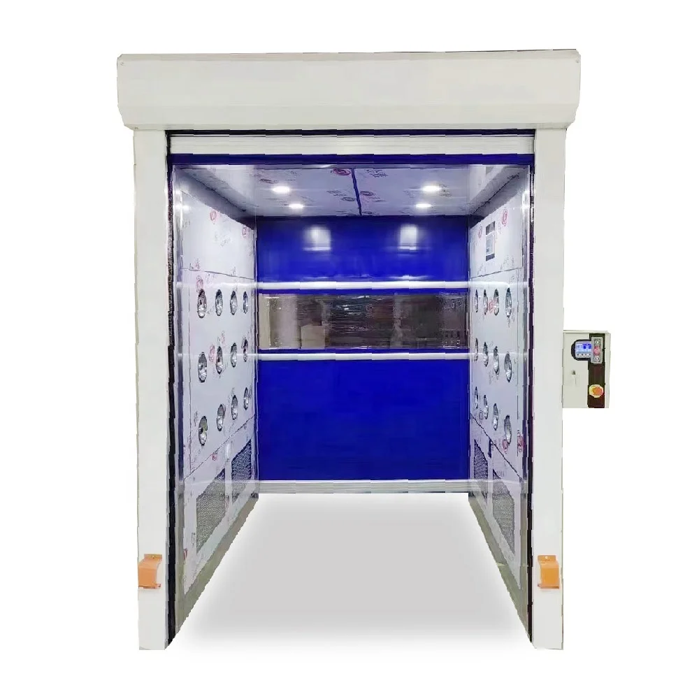 Automatic Sliding Door Clean Room Stainless Steel Air Shower Room Air Shower Door