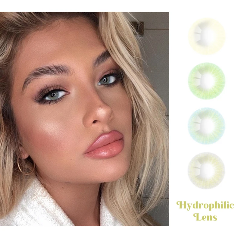  Контактные линзы натурального цвета prettylens оптовая продажа цветные контактные