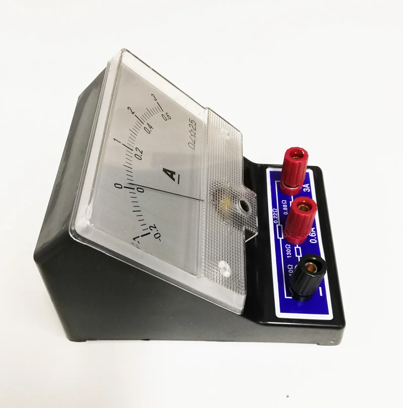 Gelsonlab HSPE-058A   DC 0-0.6A-3A Analog Ac Ammeter Ampere meter for  teaching use