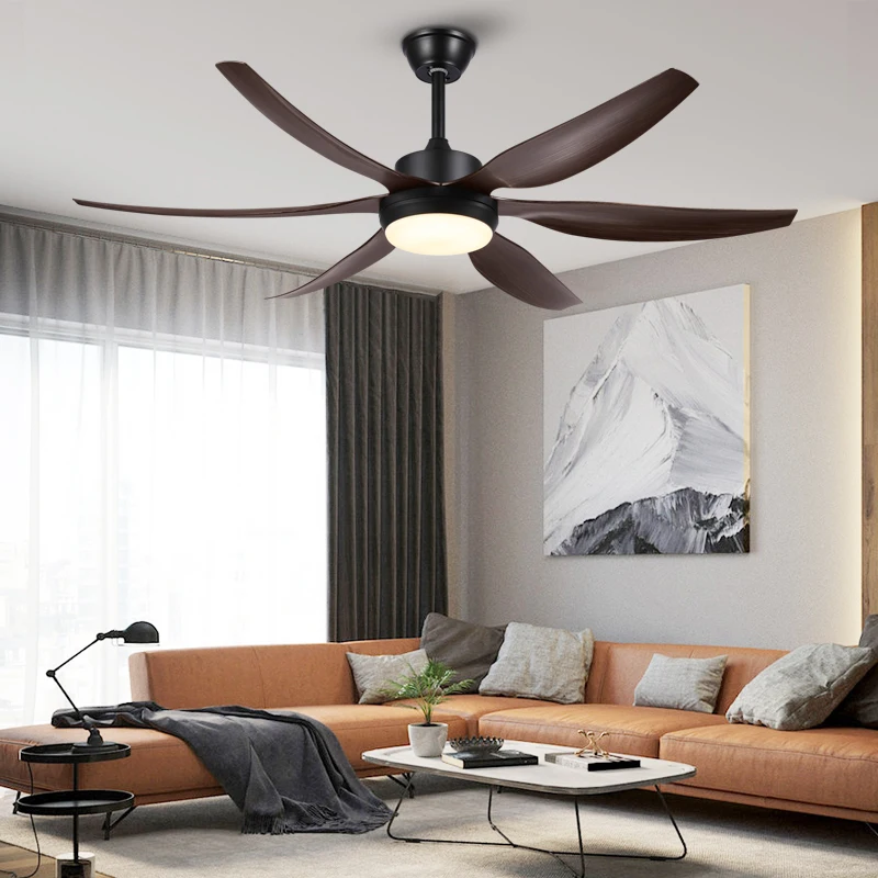 66 Inch Led Ceiling Fan Light Decorative Dc Motor ABS Blades Modern Ceiling Fan Remote Control Chandelier