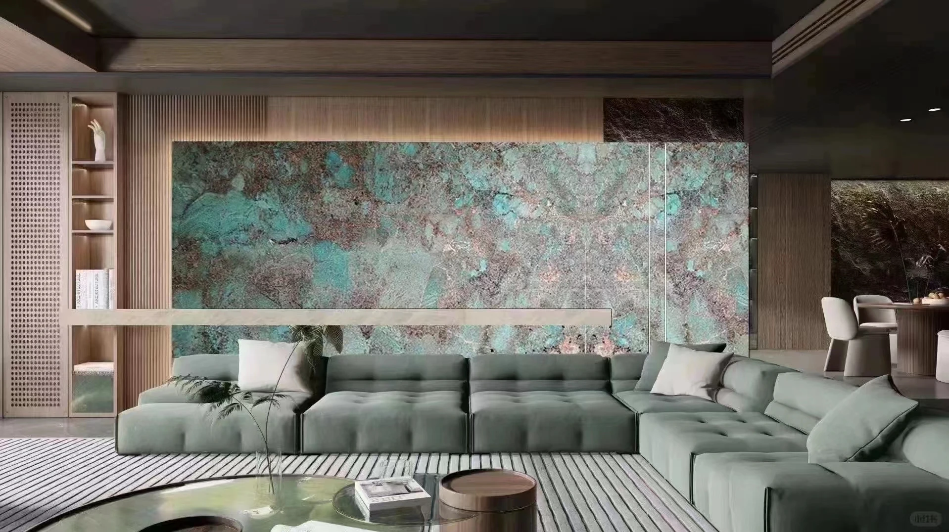 wholesale Amazon Green Granite Slabs for countertops and vanity tops backgroundwalls