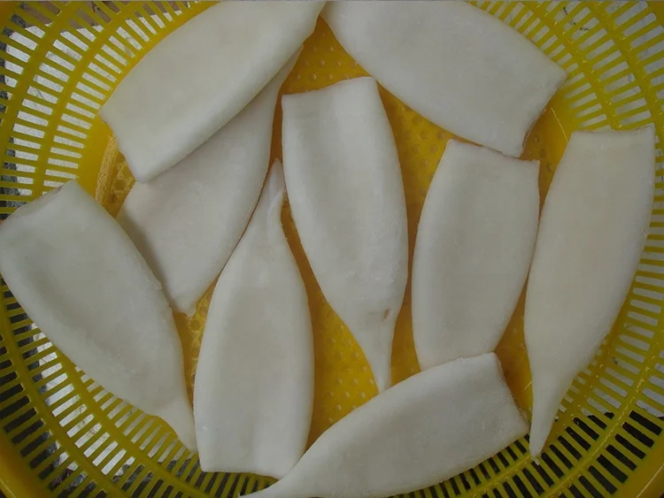 Loligo Tube Glazing Calamari Tubes U12 Squid White Diant Black High Quality Equator For Dubai Customize Cuttlefish