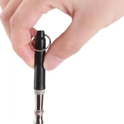 Dog Whistle To Stop Barking Device Dog Copper Silent Ultrasonic Training Flute Stop Barking for Pet Supplies Sound Trainer Tool