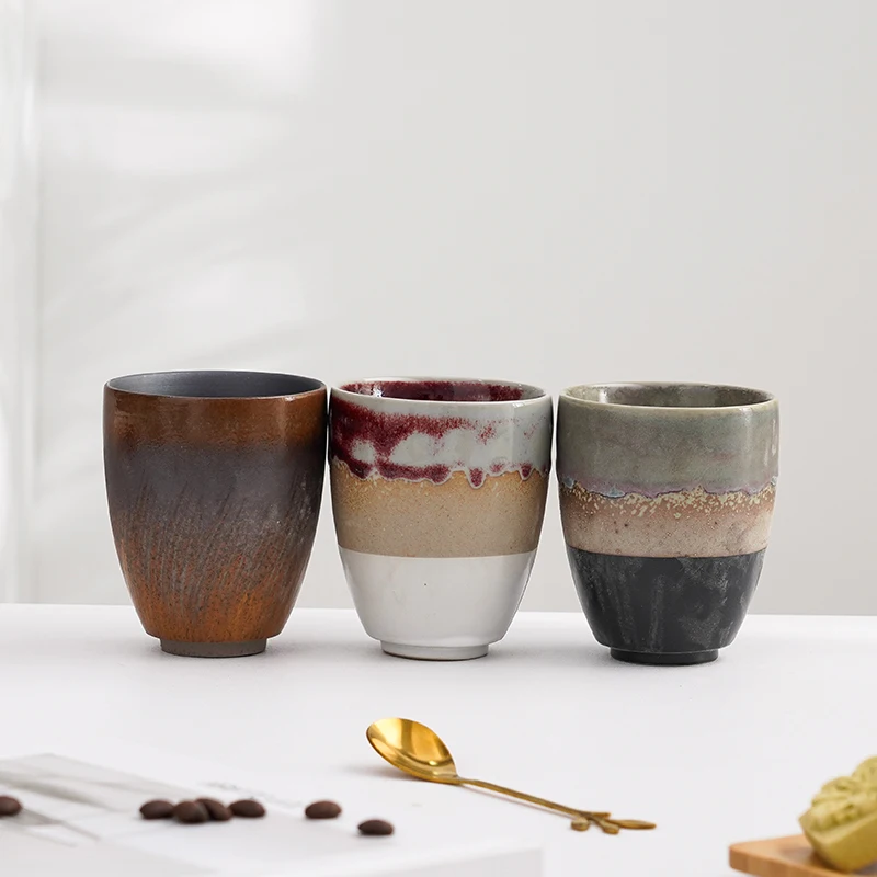 Ceramic Tea Cappuccino Espresso Coffee Cups Pottery Mugs Ceramic Tea mug Stoneware Cup