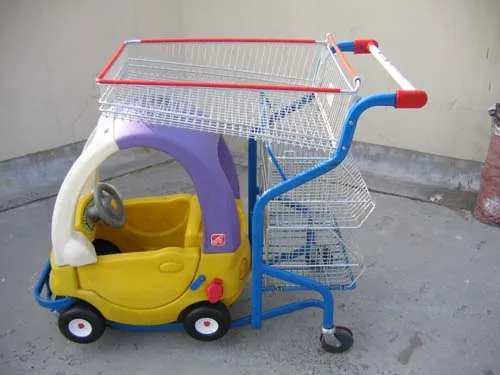 child shopping cart       shopping trolley      rental stroller
