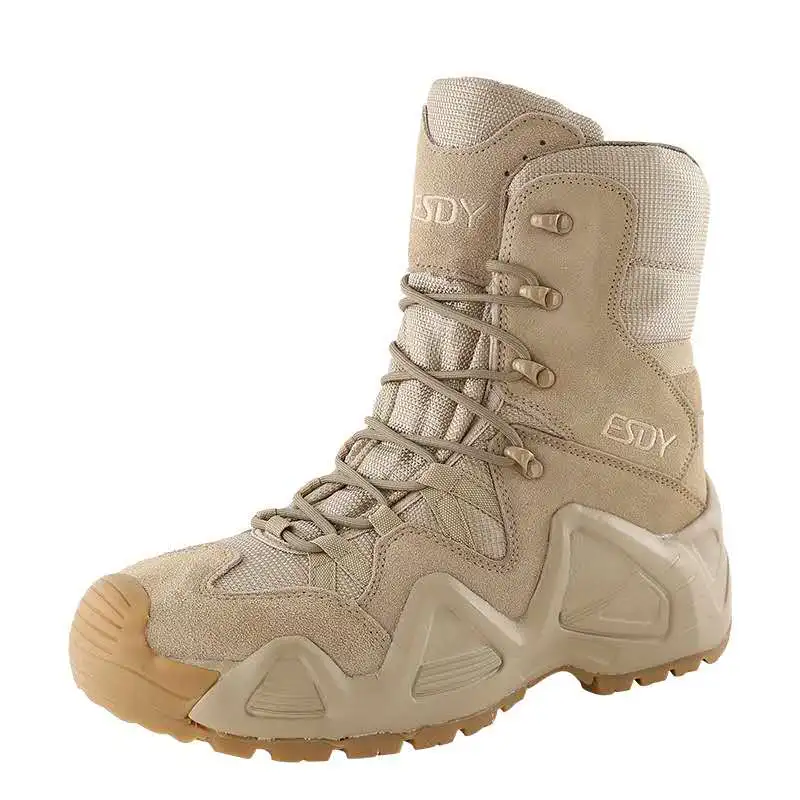  Army Fans Tactical Military Combat Boots ESDYY Hot Sale High Top Hiking