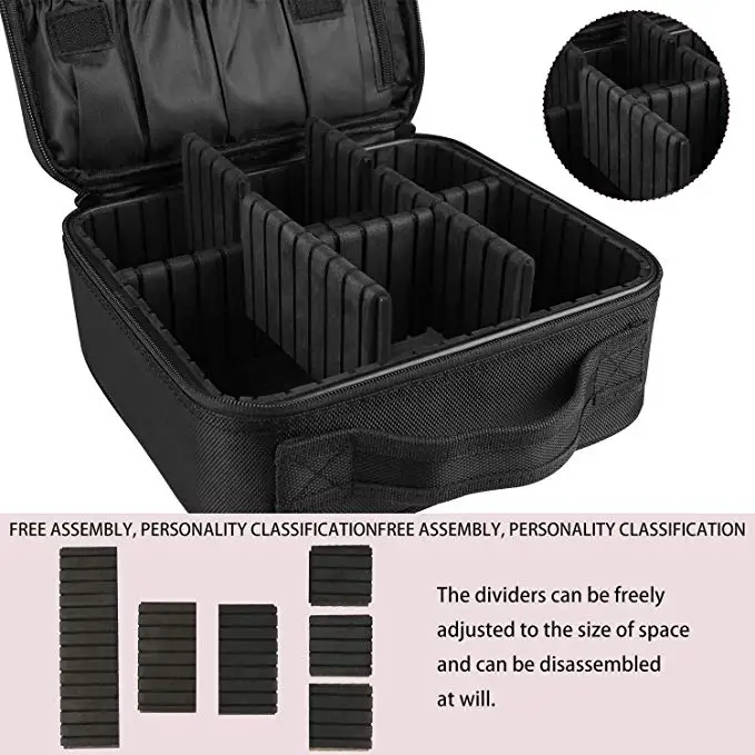 Professional Makeup Brush Bag Factory Sell Custom Travel Cosmetic Bag