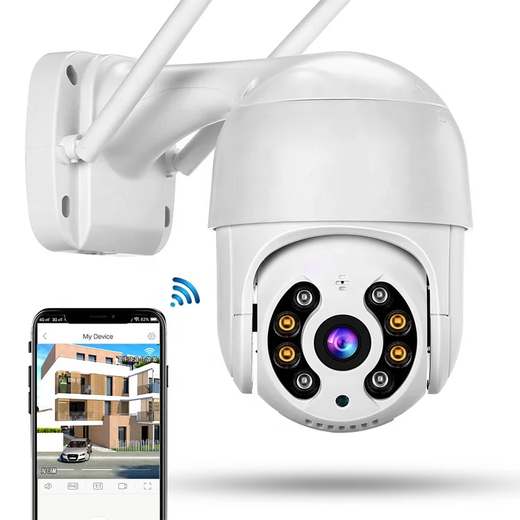 1080P PTZ WIFI Camera Long Range Outdoor Two Way Audio Dome Camara 2MP Security IP Camera HD Motion Detection CCTV Camera
