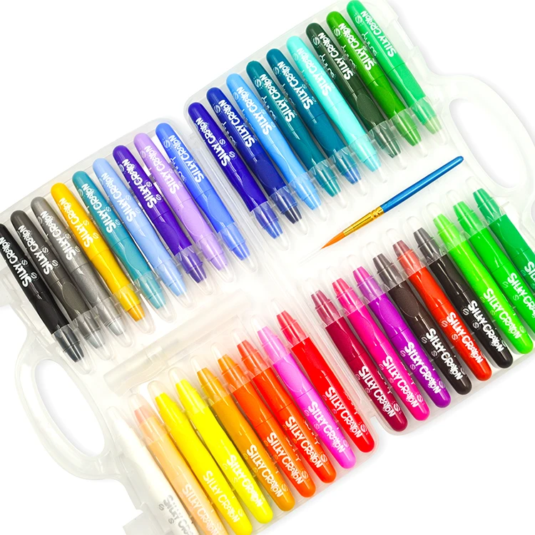 Sunny water soluble jumbo gel crayon pen for large area paint