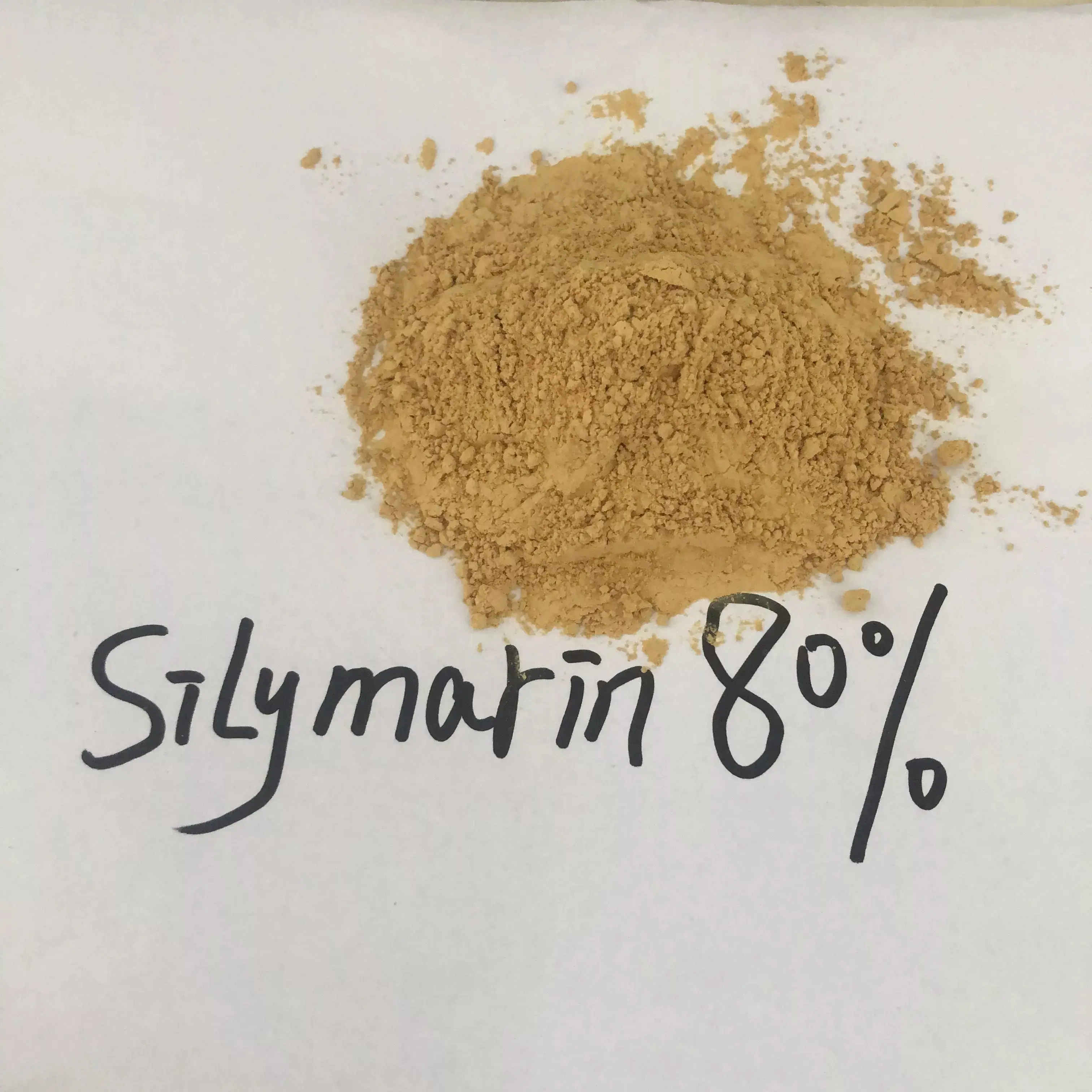 USA EU Warehouse Natural Liver Protection Supplement Silymarin Powder 10% 50% 80% Milk Thistle Extract