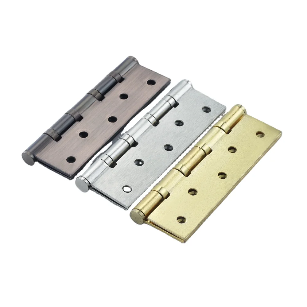 Hardware Accessory Furniture  Supplier Customized Color Size 5 Inch  2BB Ball Bearing  Butt Heavy Door Hinge