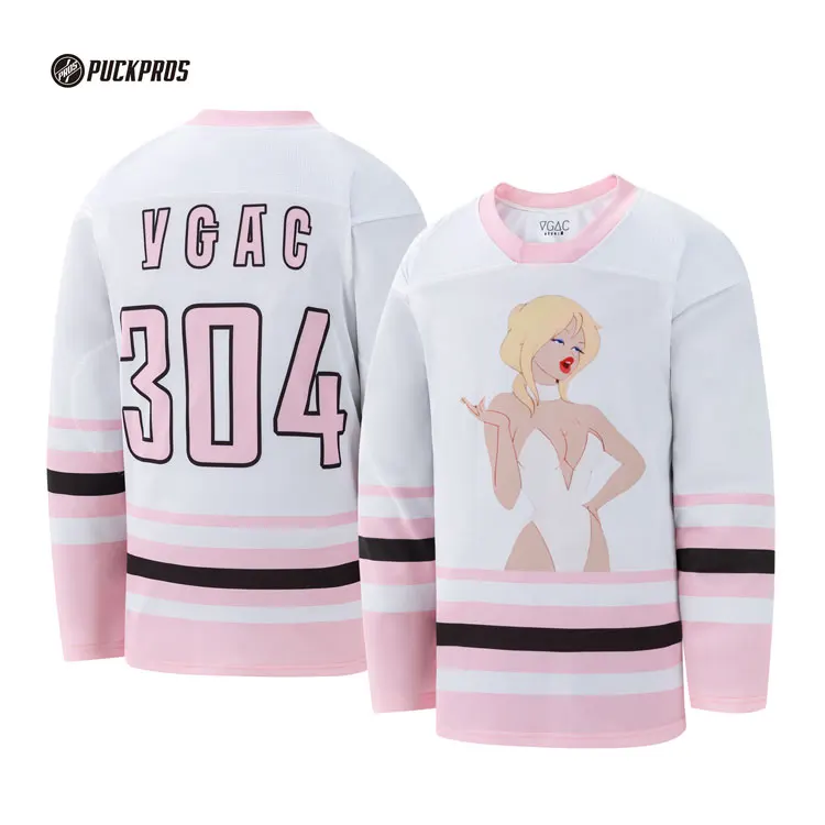 OEM Service Good Quality Hockey Jerseys Sublimation Hockey Jerseys Pro Ice Hockey Uniform