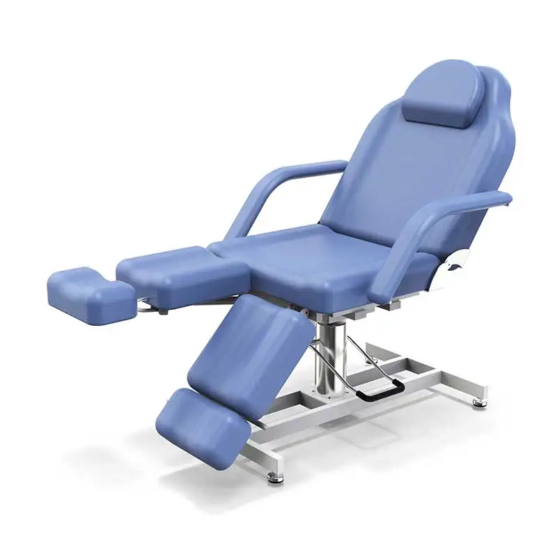 IFIS Manufacture Factory Wholesale Pneumatic Customizable Hydraulic Height Adjustable Cosmetic Chair Facial Table Beauty Bed